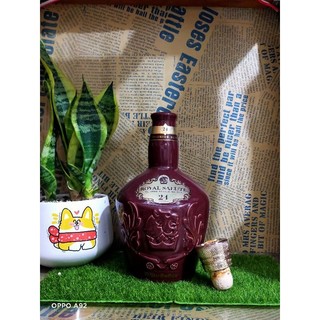 VỎ CHAI RƯỢU CHIVAS 24, [NEW 99%]