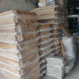Bộ bàn ăn gỗ 6 ghế cabin, bàn ăn ghế mặt gỗ đương nhiên - Bảo Hành 12 tháng xịn - Bàn Ăn Ngọc Mai