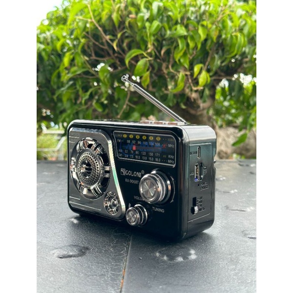Loa Radio AM/FM/USB/TF/ Bluetooth/MP3 RX-906BT