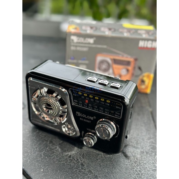 Loa Radio AM/FM/USB/TF/ Bluetooth/MP3 RX-906BT