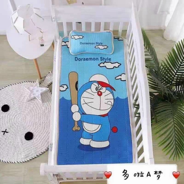 Chiếu Điều Hoà cao su đặc Non Cho Bé siêu đẹp siêu mát