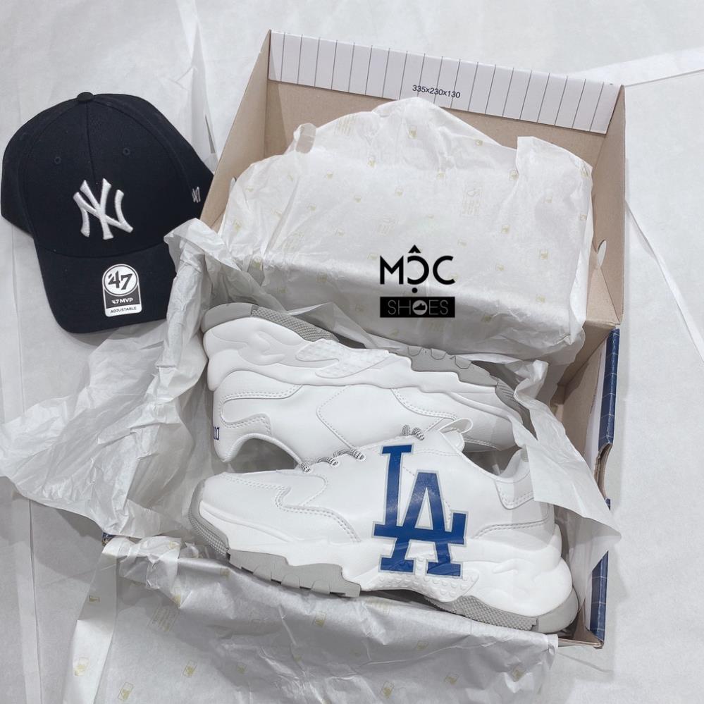 GIÀY SNEAKER MLB BIG BALL CHUNKY LA DODGER  - *ĐẾ XÁM* - 32SHC1111-07W