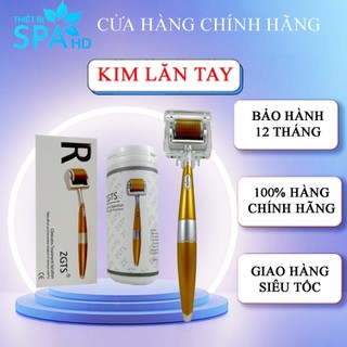 Kim lăn tay zgts cây lăn kim cho tóc da cay lan kim vàng đủ size chính hàng