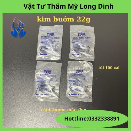 Kim lấy máu chân không, loại cánh bướm  Medisafe