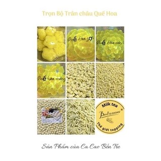 Trân châu quế hoa viên/ sợi/ vuông/ hình hoa