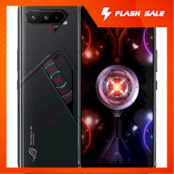 ĐIỆN THOẠI ASUS ROG PHONE 5 CHIP SNAP 888 Hàng Chính Hãng , Fullbox BH 12 Tháng full phụ kiện