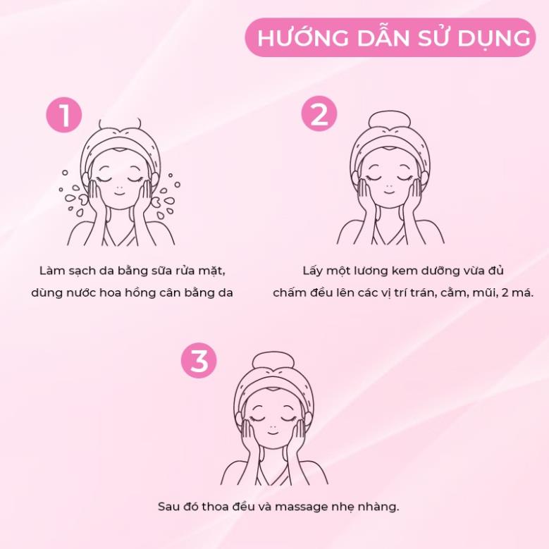 Kem Dưỡng Trắng Da Ngừa Lão Hoá Tinh Chất Vàng 24K 3W Clinic Hàn Quốc Collagen & Luxury 24K Gold Cream 100ml Chính Hãng
