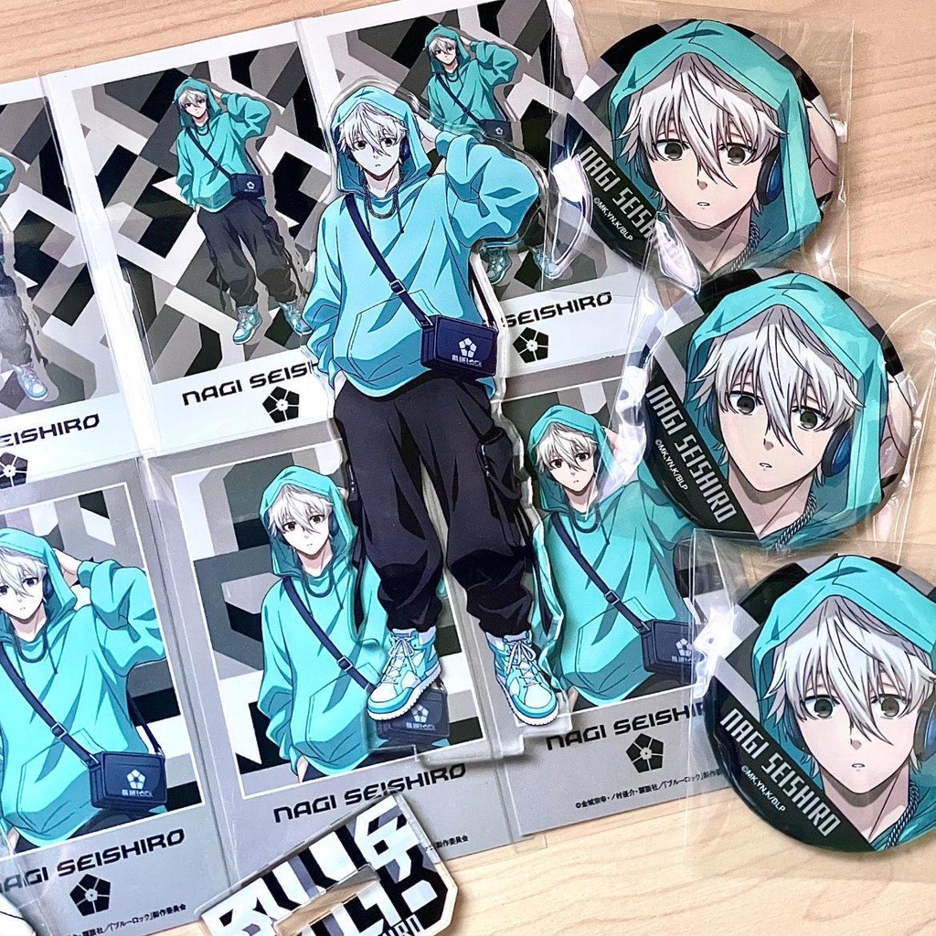 Tượng Nhân Vật Anime isagi Bachia meguru Kurong rensuke Bằng acrylic Để Bàn Trang Trí