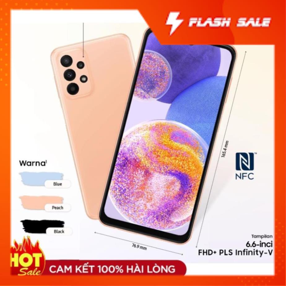 Điện thoại Samsung Galaxy A23  - Hàng chính hãng - Camera sắc nét - Bảo Hành 12 tháng Lỗi 1 Đổi 1