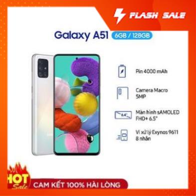 Điện thoại Samsung Galaxy A51 - Hàng chính hãng , Máy mới , Bảo hành 12 tháng Lỗi 1 Đổi 1