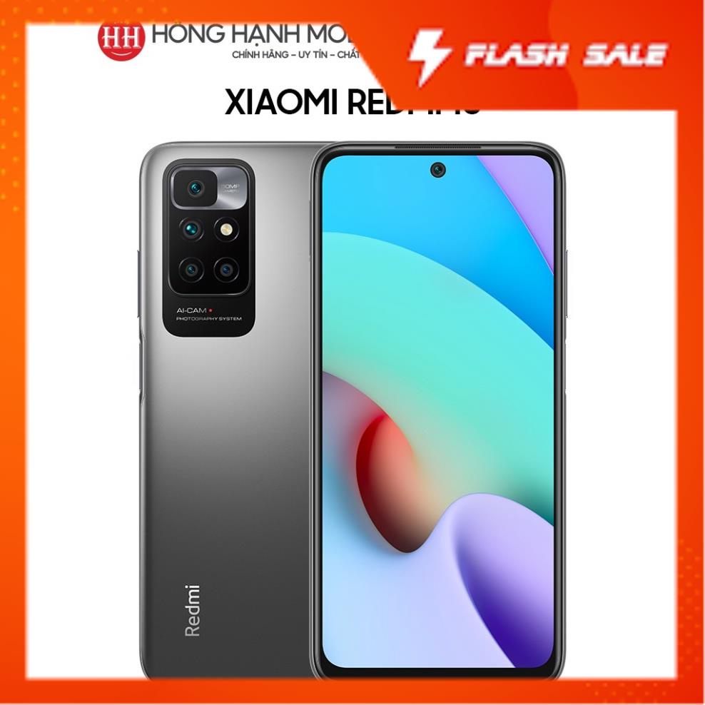 Điện Thoại Xiaomi Redmi 10 4GB/64GB - Hàng Chính Hãng bảo hành 12 tháng  lỗi 1 đổi 1