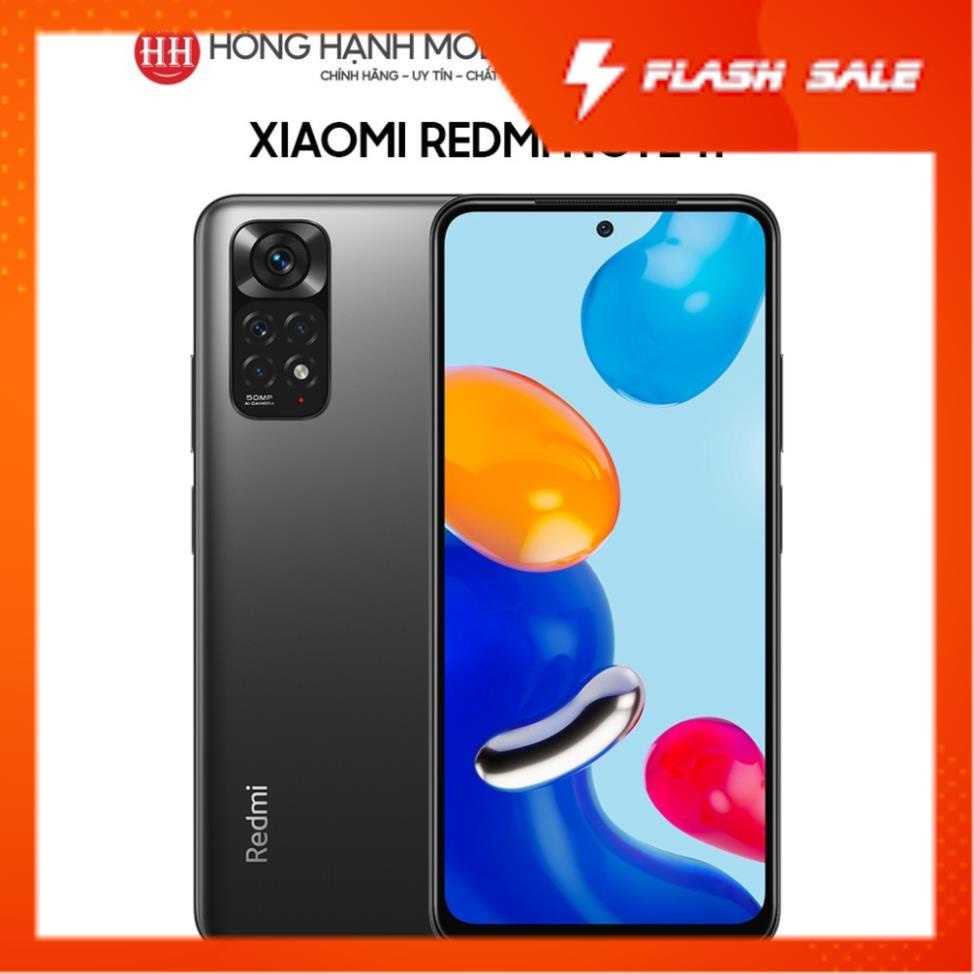 Điện Thoại Xiaomi Redmi Note 11 4GB/128GB - Hàng Chính Hãng bảo hành 12 tháng  lỗi 1 đổi 1