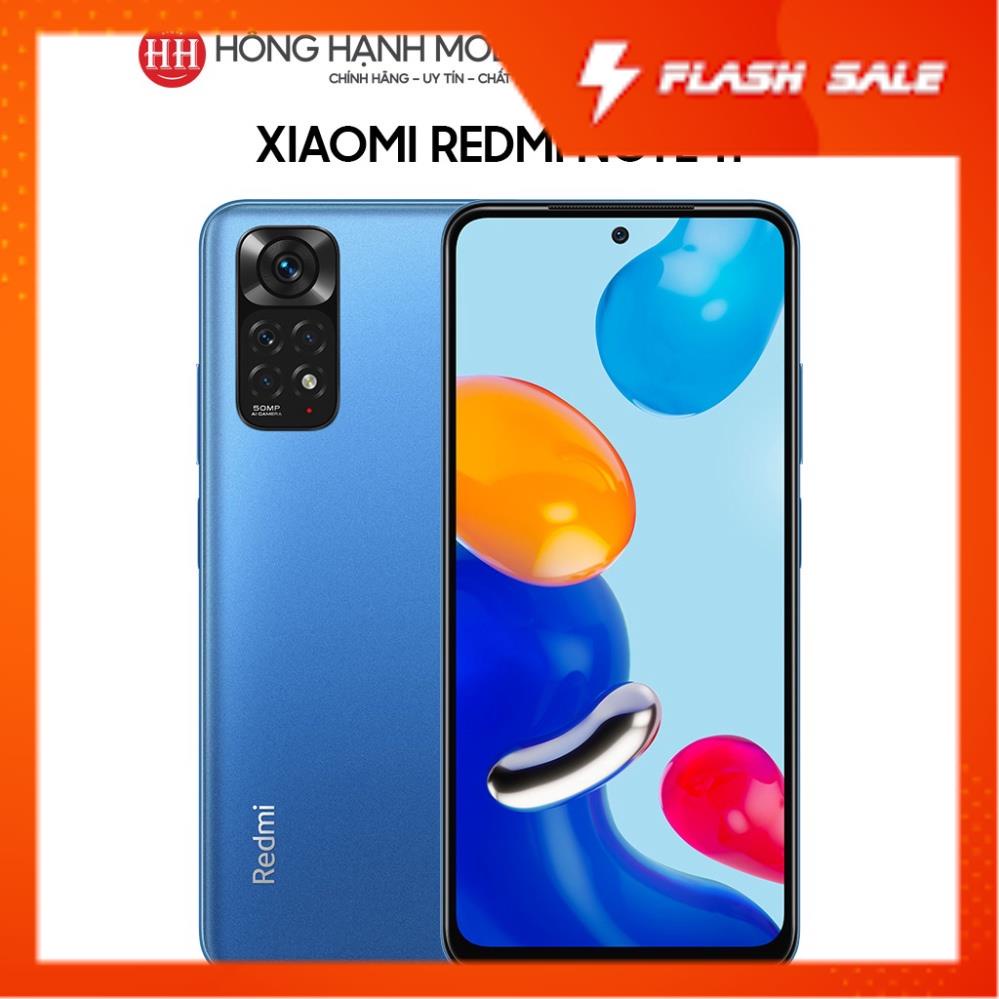 Điện Thoại Xiaomi Redmi Note 11 4GB/128GB - Hàng Chính Hãng bảo hành 12 tháng  lỗi 1 đổi 1