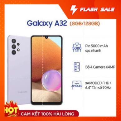 Điện Thoại Samsung Galaxy A32  - Hàng Chính Hãng , Máy Mới 100% Nguyên Seal BH 12 Tháng