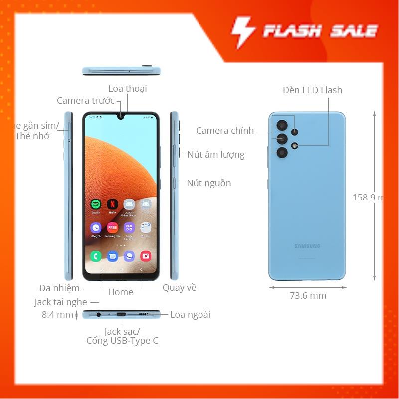 Điện Thoại Samsung Galaxy A32  - Hàng Chính Hãng , Máy Mới 100% Nguyên Seal BH 12 Tháng