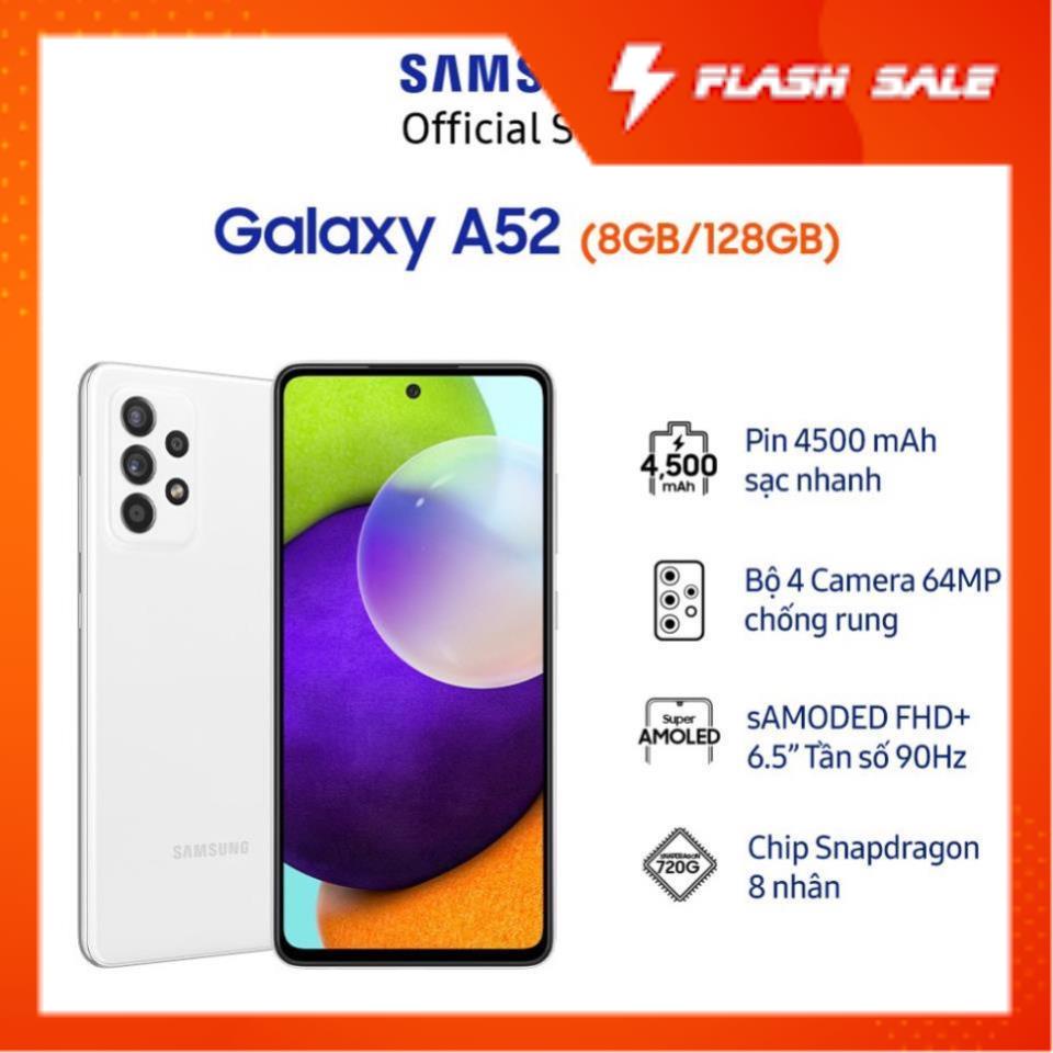 Điện Thoại Samsung Galaxy A52  - Máy Mới Nguyên Seal - Bảo Hành 12 Tháng Lỗi 1 Đổi 1