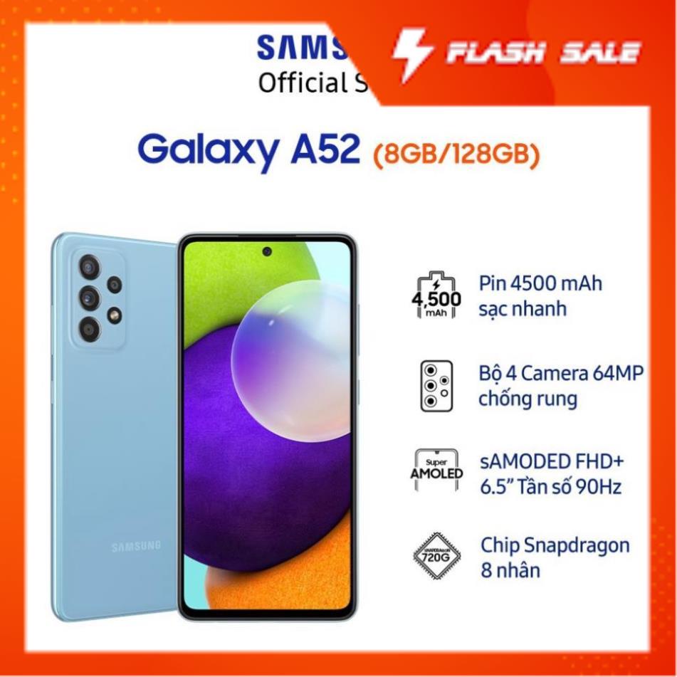 Điện Thoại Samsung Galaxy A52  - Máy Mới Nguyên Seal - Bảo Hành 12 Tháng Lỗi 1 Đổi 1