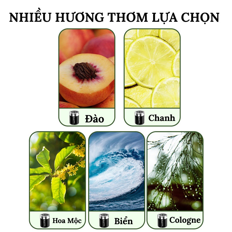 Sáp Thơm Ô Tô, Khử Mùi Hiệu Quả Có 6 Mùi Hương Phiên Bản Mới