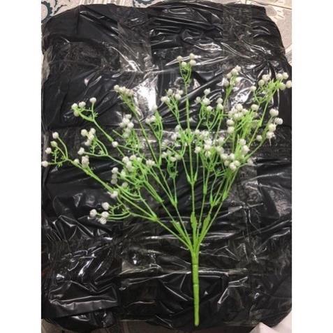 Hoa Giả Hoa By, Cụm Hoa Baby Nhựa Trang Trí Dài 35cm