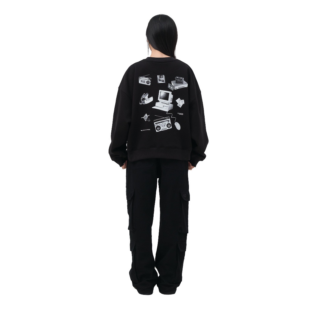 Áo Sweater Boxy SOUSTATE Puzzle