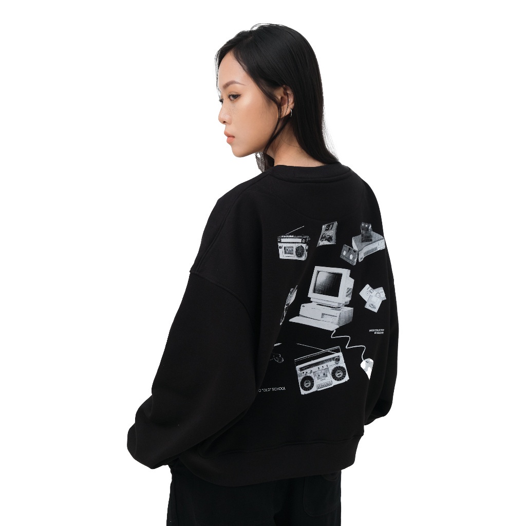 Áo Sweater Boxy SOUSTATE Puzzle