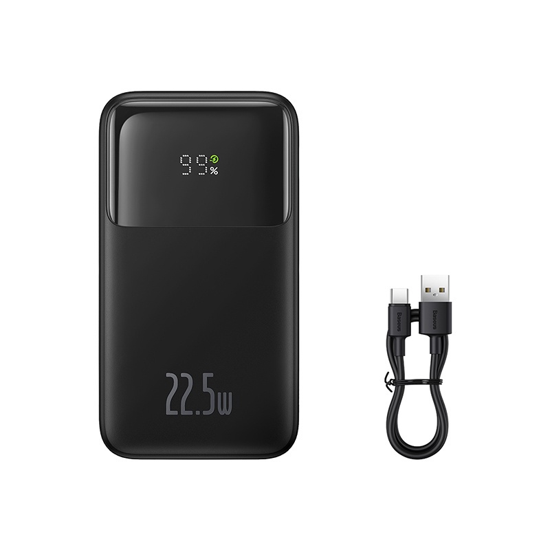 Sạc Dự Phòng OS-Baseus Comet Series Dual-Cable Digital Display Fast Charge Power Bank