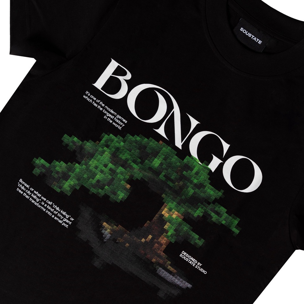 Áo Thun Boxy SOUSTATE Bongo