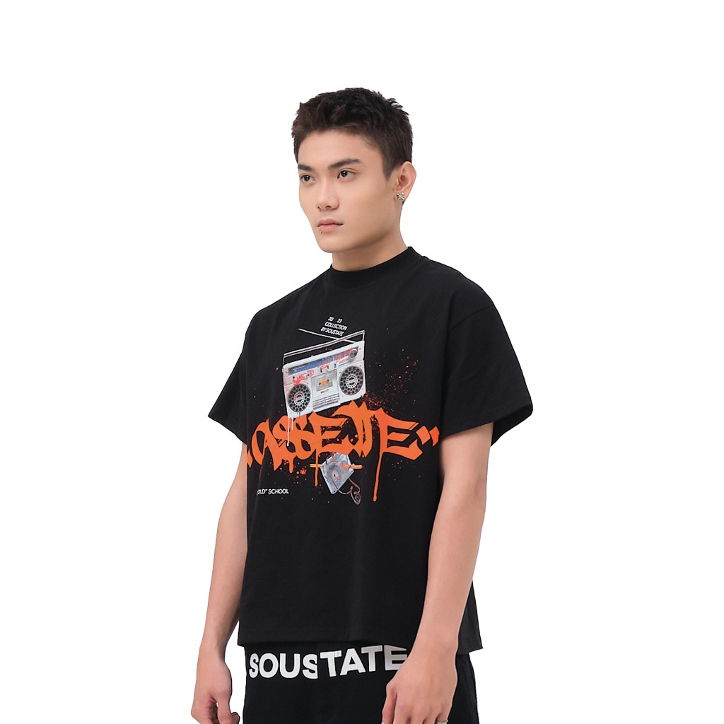 Áo Thun Boxy SOUSTATE Cassette