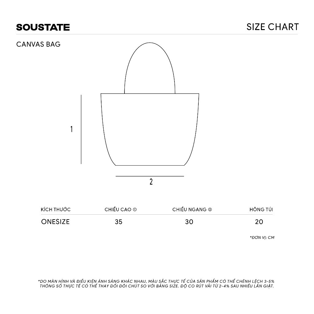 Túi Vải SOUSTATE