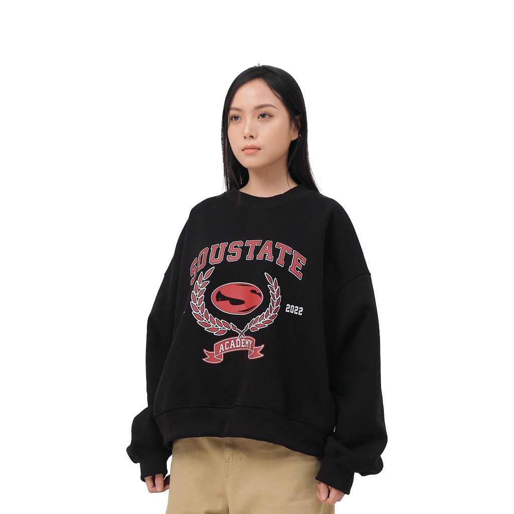 Áo Sweater Boxy SOUSTATE Academy