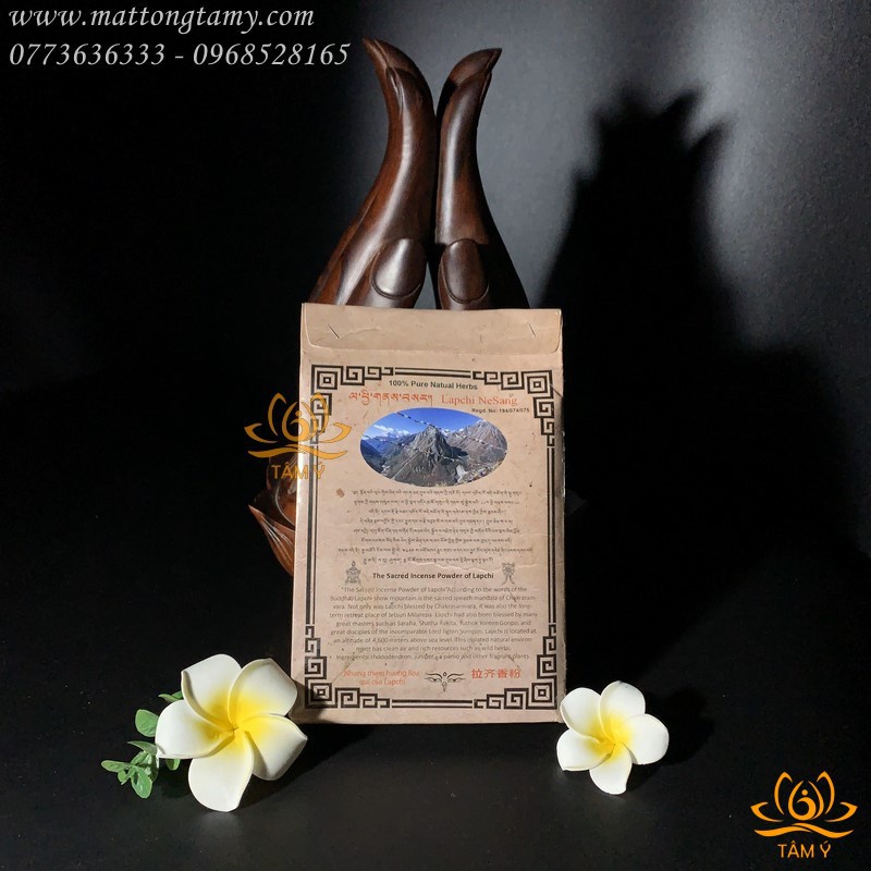 Lapchi Sang - Bột hương nhang từ thánh địa Lapchi rất thơm và thanh tịnh