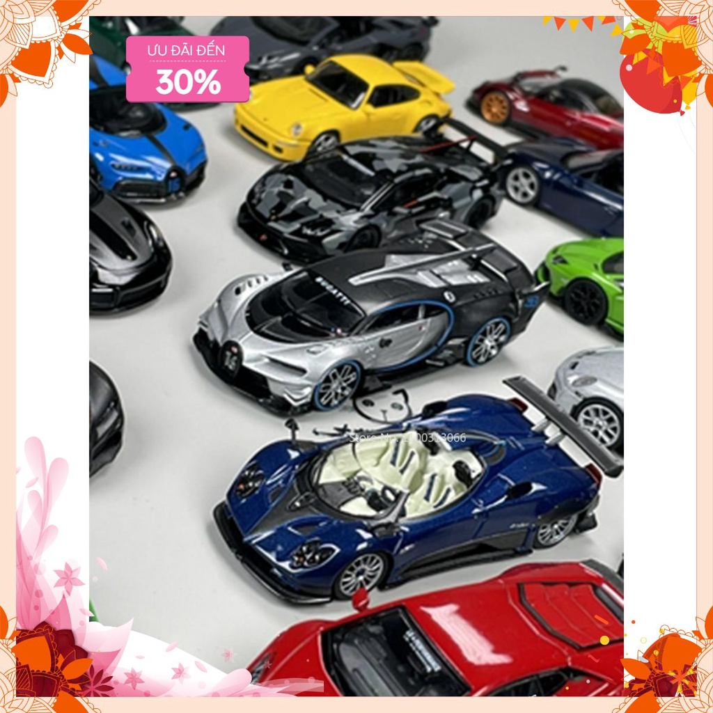 Tsm minigt 1:64 lambor bugatti pagani đồ chơi ô tô mô hình tặng oto