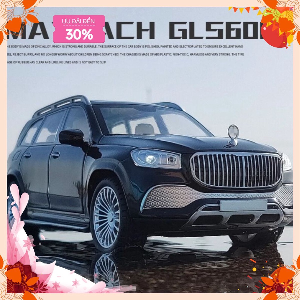 Xe mô hình, Mô hình xe ô tô MercedesBenz GLS600 Tỉ lệ 1:24 Của Hãng CHIMEI tặng oto