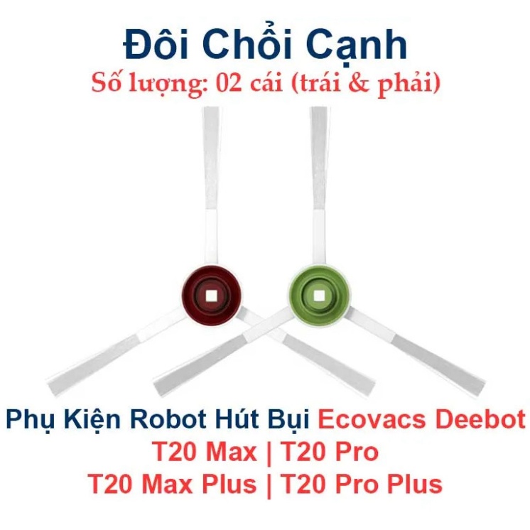 Bộ phụ kiện robot Ecovacs Deebot T20 Pro
