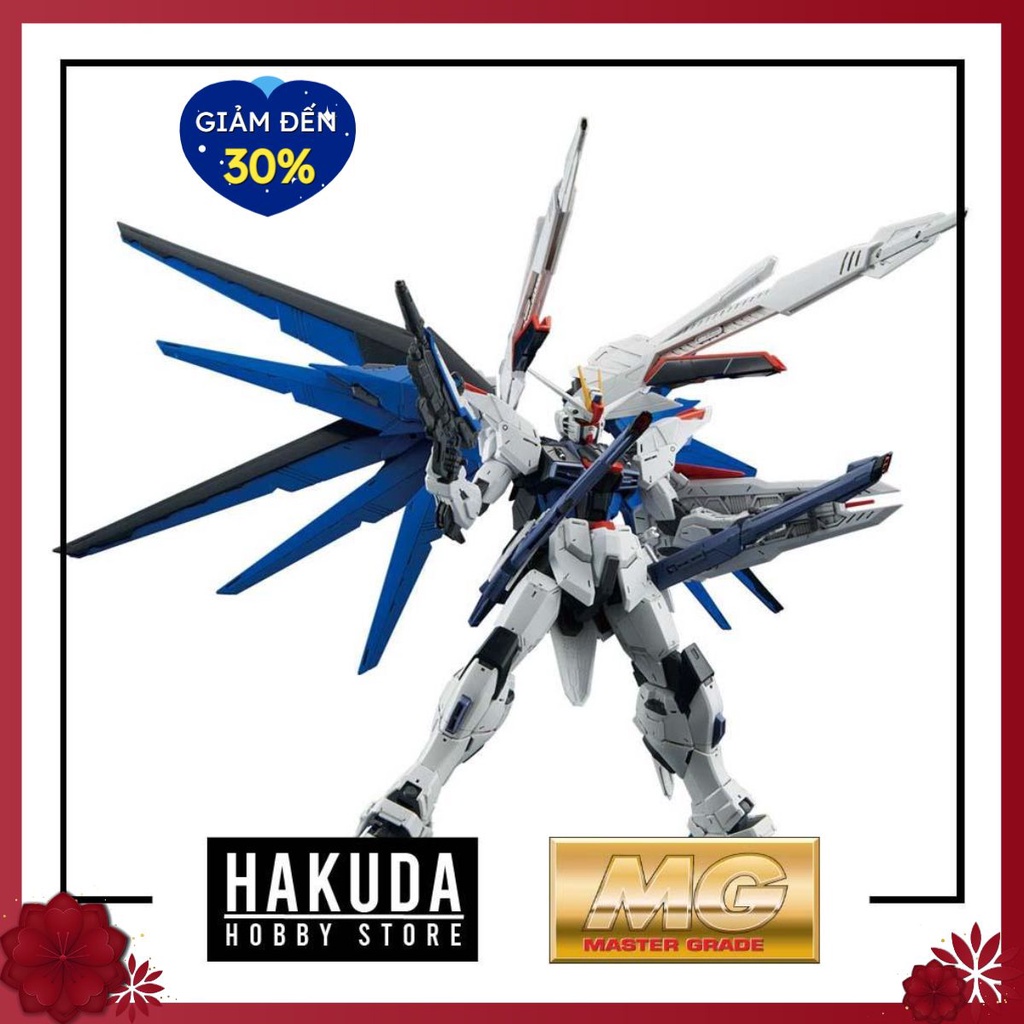 Mô hình MG 1/100 Freedom Gundam Ver 2.0 - Chính hãng Bandai Nhật Bản- tặng oto