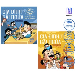 Sách - combo 2 cuốn: gia đình gãi ngứa - nhbook - azbook