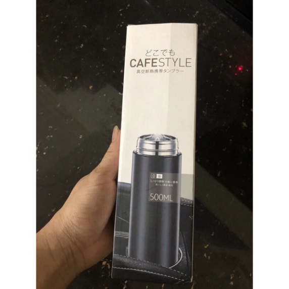 Bình Giữ Nhiệt 500ml CAFESTYE Hàng Nhật 2 Lớp Inox316 Cao Cấp Không Gỉ