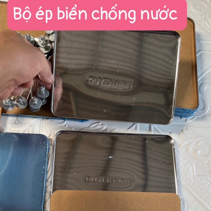 Biển ép ,viền ép inox titan  cho các dòng xe máy sô,ga