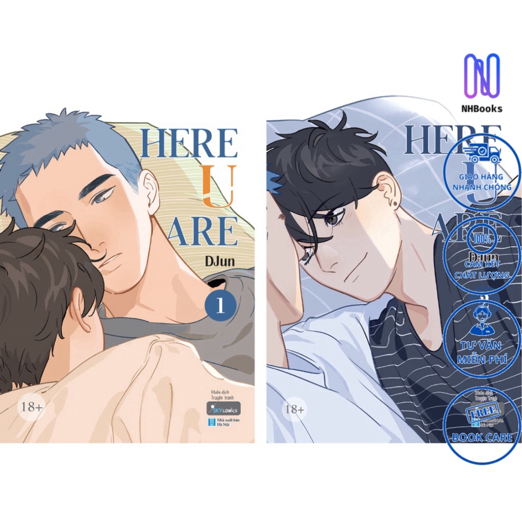 Sách - Combo Here U Are (Tập 1 + 2) - NHBOOK - AZBook