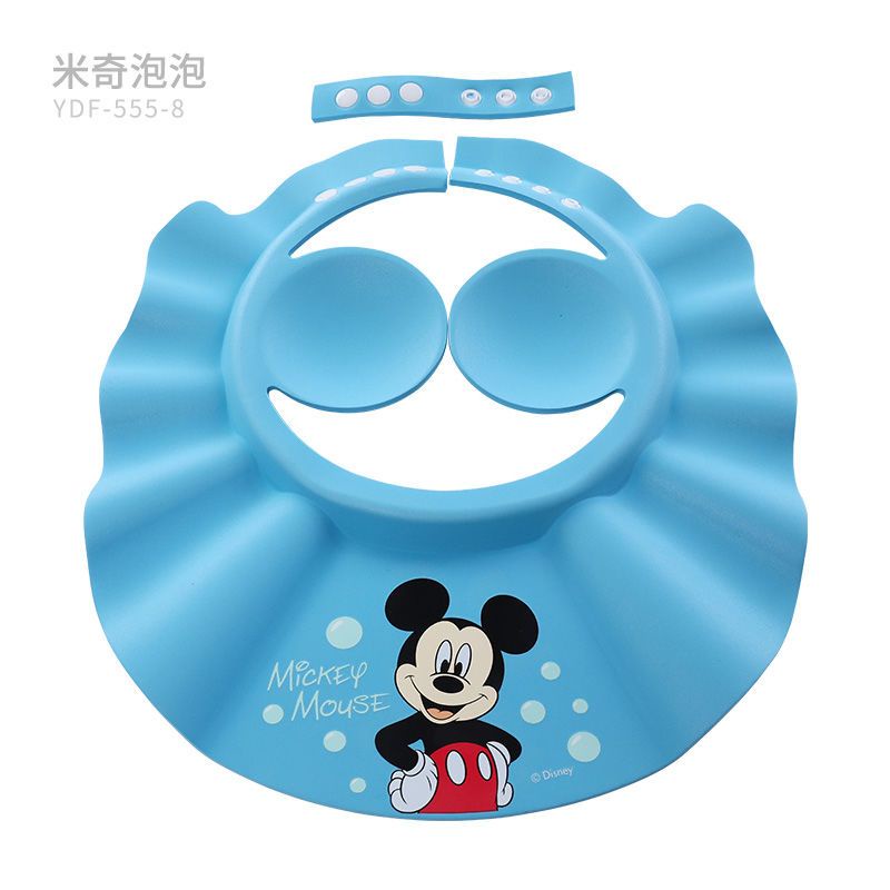 DISNEY Mũ Chắn Nước Gội Đầu Bảo Vệ Tai Chống Thấm Nước Cho Bé
