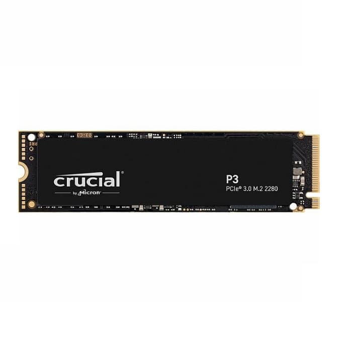 Ổ cứng SSD Crucial P3 500GB / 1TB / 2TB M2 PCIe 3.0 3D NAND Bảo hành 5 năm - Chính Hãng Crucial