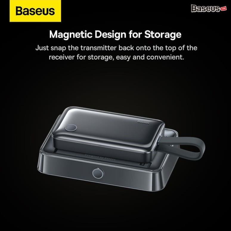 HDMI Không Dây Baseus 4K Wireless Display Dongle Adapter Cho Smartphone/ iPad/ Macbook