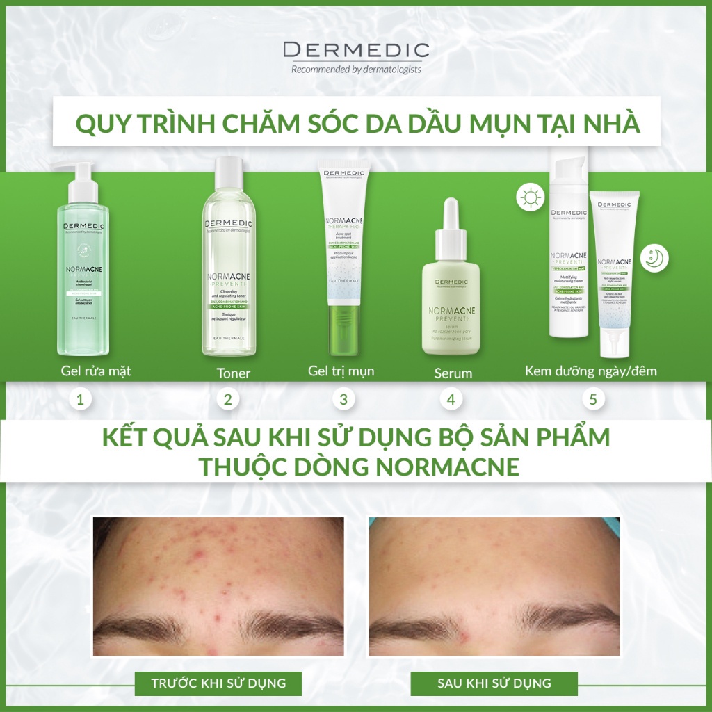 Kem chấm mụn Dermedic Normacne Acne Spot Treatment 15g