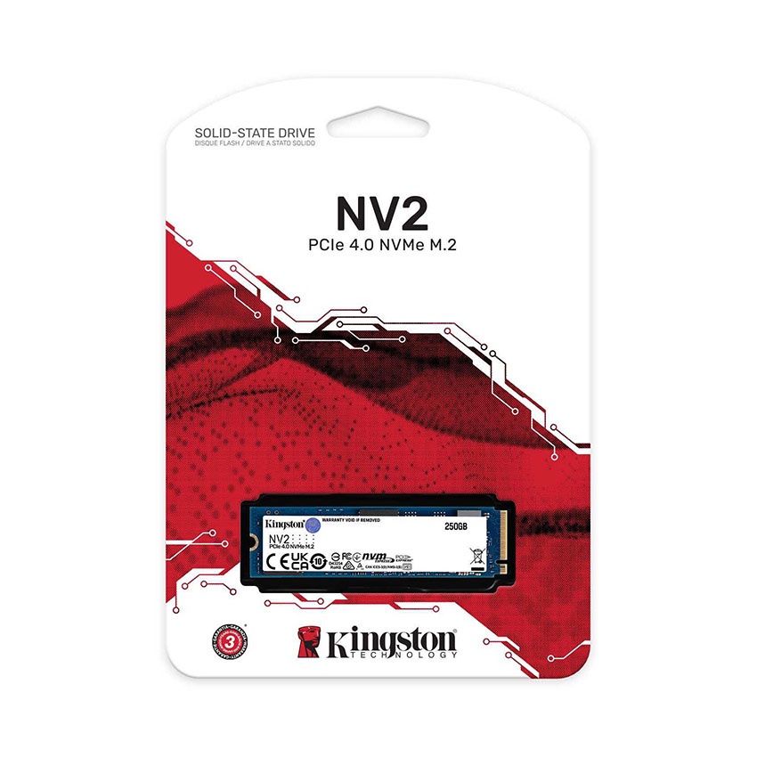 Ổ cứng SSD Kingston NV2 500GB PCIe Gen4x4 NVMe M.2