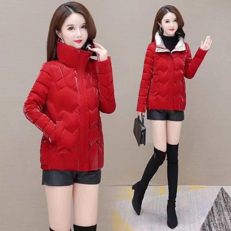 Áo Khoác Phao Lót Bông Dày Dặn Siêu Nhẹ Thời Trang Mùa Đông Kiểu Dáng Mới Cho Nữ [40%