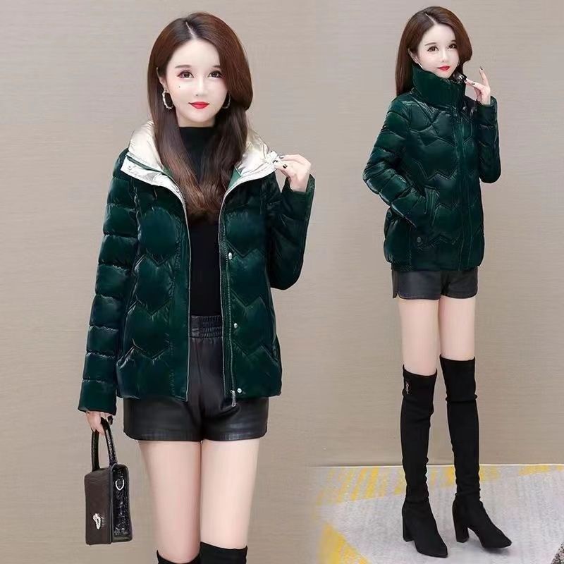 Áo Khoác Phao Lót Bông Dày Dặn Siêu Nhẹ Thời Trang Mùa Đông Kiểu Dáng Mới Cho Nữ [40%
