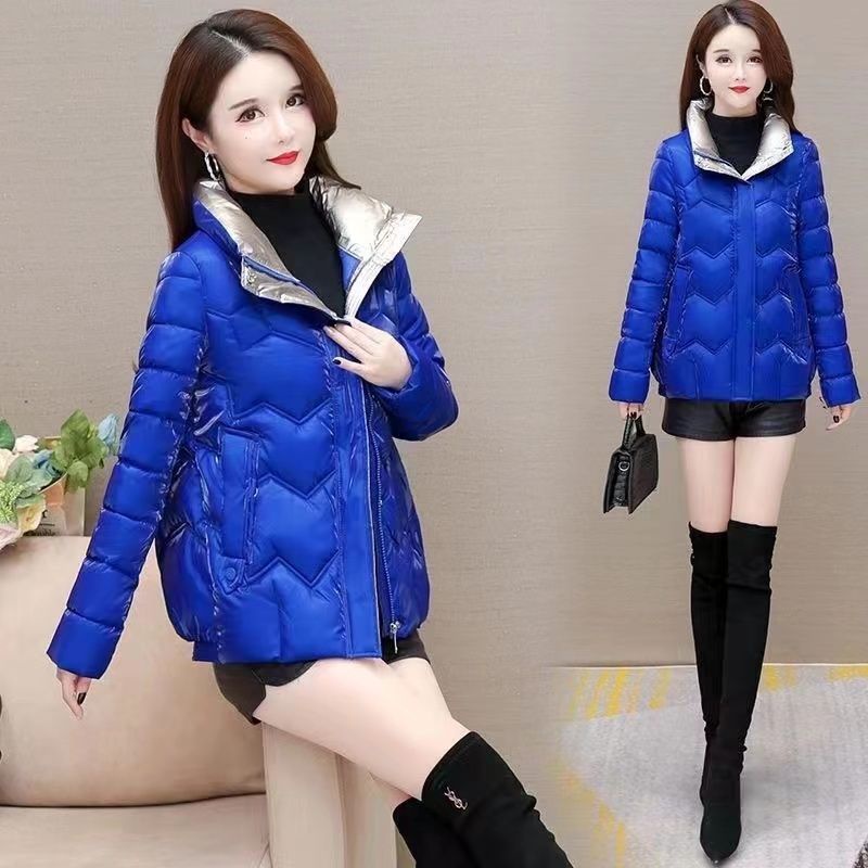 Áo Khoác Phao Lót Bông Dày Dặn Siêu Nhẹ Thời Trang Mùa Đông Kiểu Dáng Mới Cho Nữ [40%