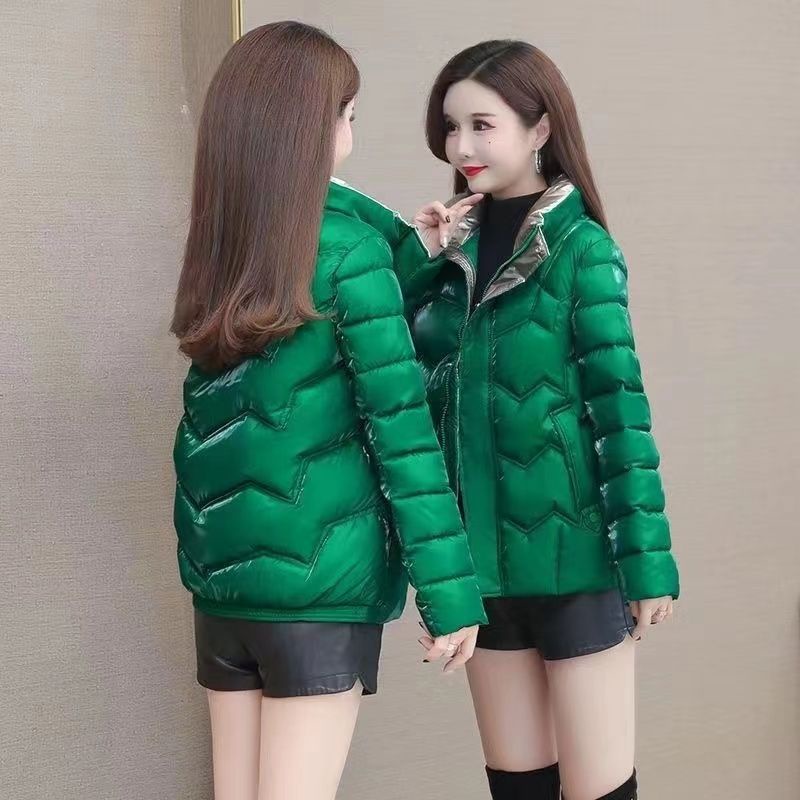 Áo Khoác Phao Lót Bông Dày Dặn Siêu Nhẹ Thời Trang Mùa Đông Kiểu Dáng Mới Cho Nữ [40%