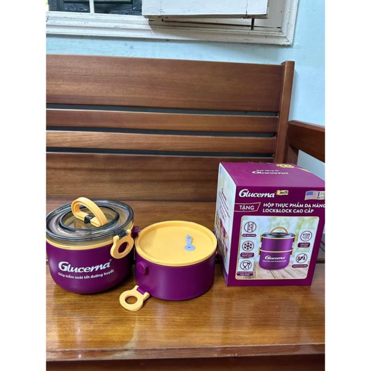 Cà Mên Hộp Cơm Dáng Tròn Hai Lớp Lock&Lock Hkm Glucerna Giá Rẻ