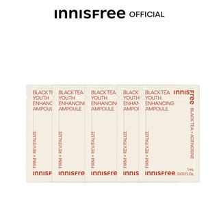 (Quà tặng) Tinh chất phục hồi da và chống lão hoá trà đen innisfree Black Tea Youth Enhancing Ampoule 5 mL
